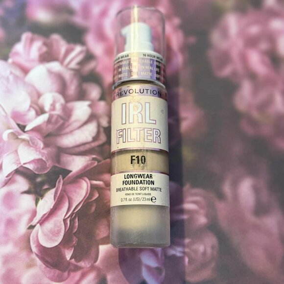 Revolution Other - Brand New IRL Filter #F10 Longwear Foundation Breathable Soft Matte